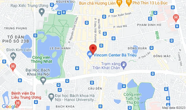 GH - L5 - 01, Tòa A Vincom Center Bà Triệu, Q. Hai Bà Trưng