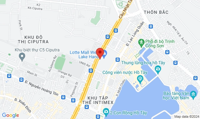 Gian hàng 100,  Lotte Mall Tây Hồ, Số 272 Võ Chí Công, P. Phú Thượng, Q. Tây Hồ