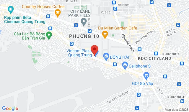 Gian hàng B1-11, Tầng B1 ,TTTM Vincom Quang Trung, 190 Quang Trung, P. 10, Q. Gò Vấp