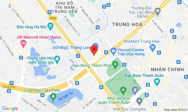 Gian hàng số 4, Tầng 1, TTTM Big C Thăng Long, 222 Trần Duy Hưng, Q. Cầu Giấy