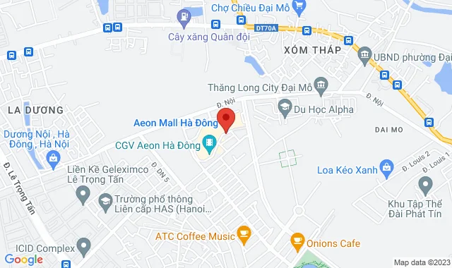 Gian hàng T167, Tầng 1 TTTM Aeon Mall, P. Dương Nội, Q. Hà Đông