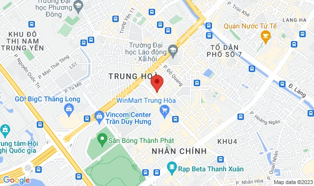 Giữa 17T1, 17T2 Hoàng Đạo Thúy, Khối VP1,