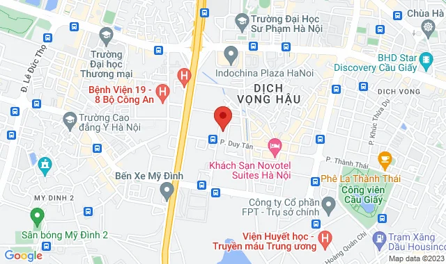 Hầm B2, My Way Hotel & Residence, Số 02, ngõ 86, Duy Tân, Q. Cầu Giấy