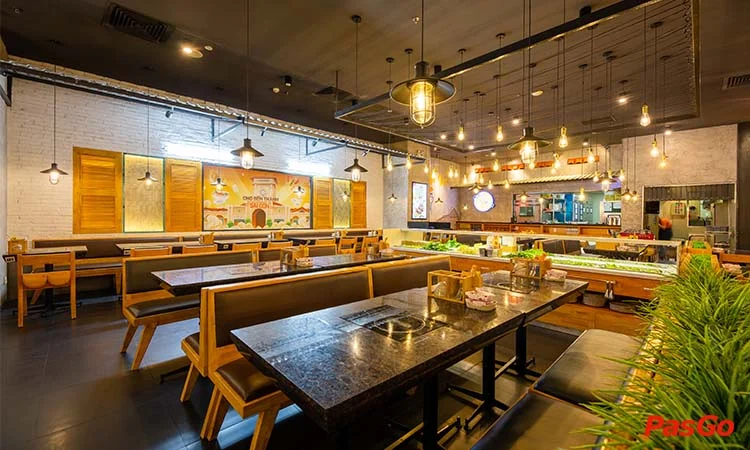 nhà hàng lẩu bò sài gòn vivu vạn hạnh mall 10