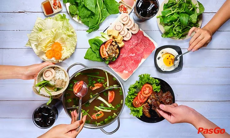 nhà hàng lẩu bò sài gòn vi vu lê văn việt 2
