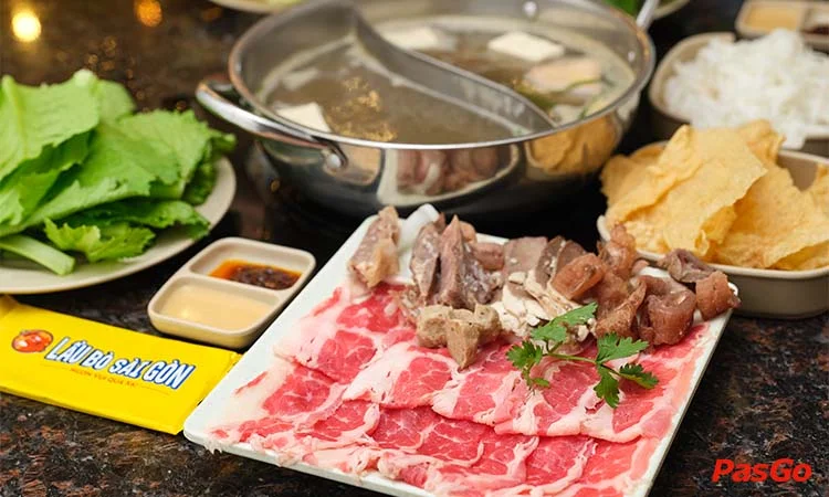 nhà hàng lẩu bò sài gòn vivu giga mall phạm văn đồng 8