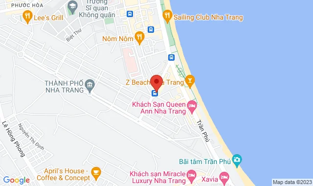 Hẻm 86B Trần Phú, P. Lộc Thọ , Tp. Nha Trang