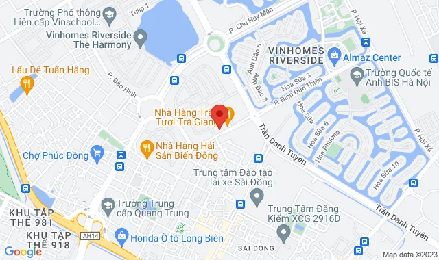 Hướng Dương 5 – 05 Vinhome The Harmory đường Huỳnh Văn Nghệ, Q. Long Biên