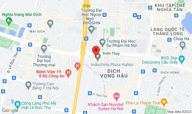 Indochina Plaza Hanoi, Tầng 1, 241 Xuân Thuỷ, Q. Cầu Giấy