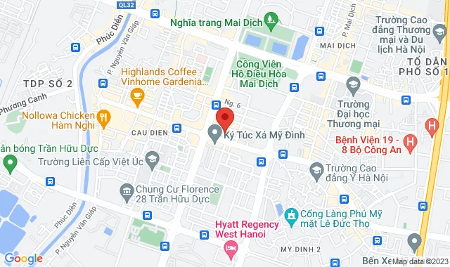 KĐT Mon City, TT01, Số 04 Hàm Nghi, Q. Nam Từ Liêm