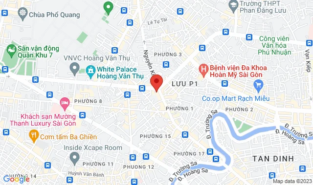 Khách sạn Tân Sơn Nhất, Số 200 Hoàng Văn Thụ, P. 9, Q. Phú Nhuận