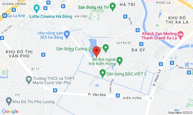 Khu Ẩm Thực - Dịch Vụ - Thể Thao - Cây Xanh Hà Đông, Q. Hà Đông
