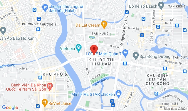 Khu Đô Thị Him Lam, Số 74 Nguyễn Thị Thập, P. Tân Hưng, Q. 7
