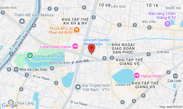 L216 Vincom Center Metropolis, P. Liễu Giai, Q. Ba Đình