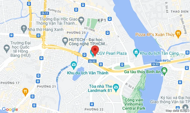 L4-07, Tầng 4, TTTM Pearl Plaza, số 561A Điện Biên Phủ, P. 25, Q. Bình Thạnh