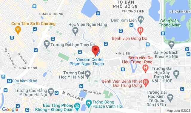 L5-13 Vincom Center, số 2 Phạm Ngọc Thạch, Q. Đống Đa