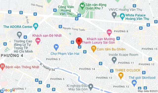 Lầu 1, 236A Lê Văn Sỹ, P. 1, Q. Tân Bình