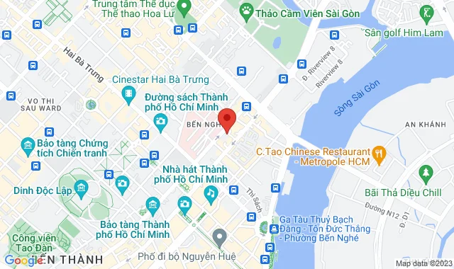 Lầu 1 số 17-19-21 Lý Tự Trọng, P. Bến Nghé, Q. 1