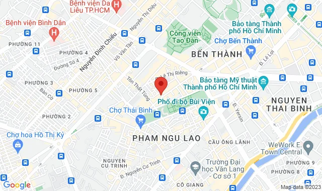 Lầu 3, 152 Nguyễn Trãi, P. Bến Thành, Q. 1
