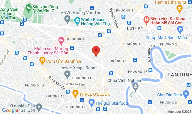 Lầu 5, Khách sạn Alcove Library, số 133A - 133B Nguyễn Đình Chính, P. 8, Q. Phú Nhuận