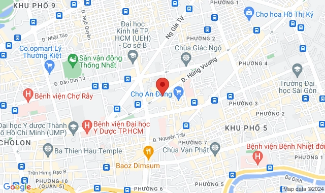 Lầu 8, Số 20 đường Nguyễn Duy Dương, P. 8, Q. 5