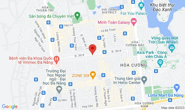 Lô 101 đường 30/4, P. Hòa Cường Bắc, Q. Hải Châu