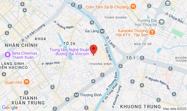 Lô 12 13 tòa R3 tầng B2, Vincom Megamall Royal City 72 Nguyễn Trãi, Thanh Xuân, Hà Nội