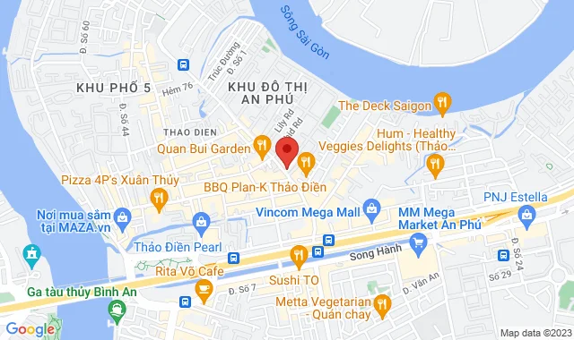 Lô 17 Oishi Town, 28 Thảo Điền, P. Thảo Điền, Q. 2
