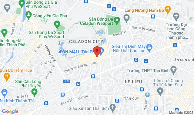Lô 38B, Tầng 3, TTTM Aeon Mall, Q. Tân Phú