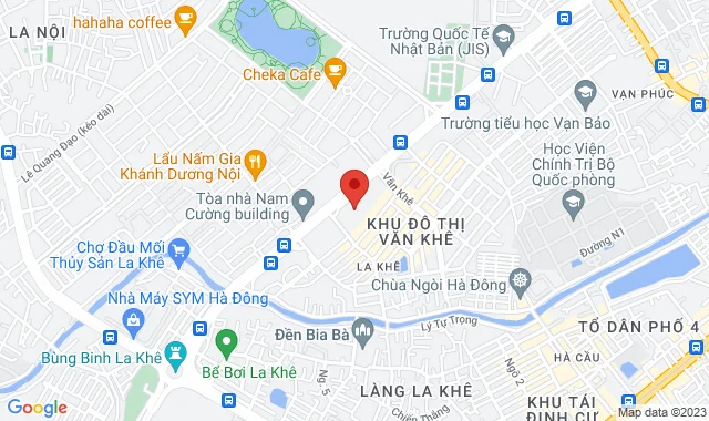 Lô 9 – 10 khu Shophouse, đường Tố Hữu, P. Vạn Phúc, Q. Hà Đông