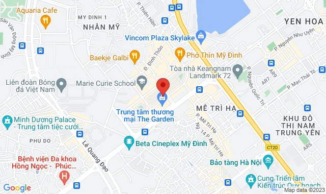 Lô A003 Tòa nhà The Manor, Khu đô thị Mỹ Đình, P. Mỹ Đình 1, Q. Nam Từ Liêm