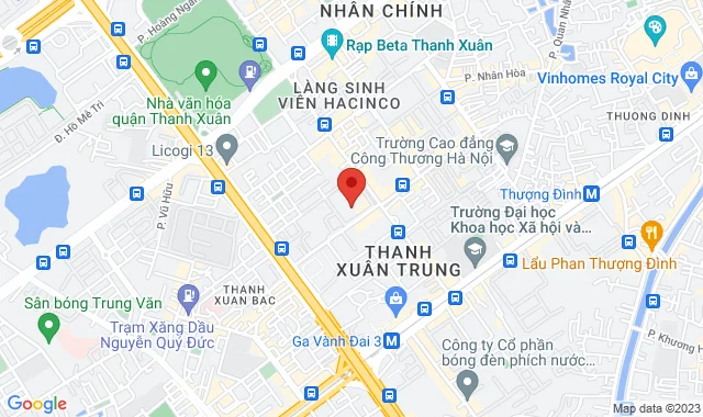 Lô A1.1 Tầng 1 - Tòa A, TTTM Imperia Garden, Số 203 Nguyễn Huy Tưởng, P. Thanh Xuân Trung, Q. Thanh Xuân