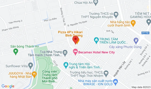 Lô A11 – A12-A16 Lý Thải Tổ, P. Hòa Phú, TX. Thủ Dầu Một, Bình Dương