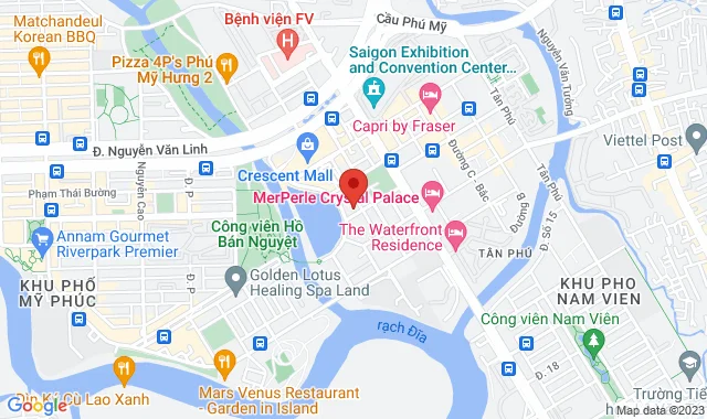 Lô CP 02, Khu A 105 Tôn Dật Tiên, P. Tân Phú, Q. 7 ( Thẳng đường Morrison vào)