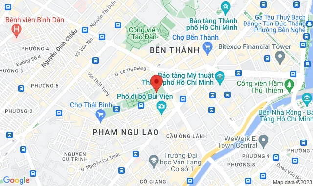 Lô H1-01 tầng 1, TTTM Sense Market, số 4 Phạm Ngũ Lão, P. Phạm Ngũ Lão, Q. 1