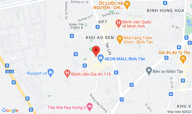 Lô T23, Tầng 3, TTTM Aeon Tân Phú Celadon, Số 30 Bờ Bao Tân Thắng, P. Sơn Kỳ, Q. Tân Phú