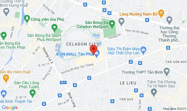Lô T42, Tầng 3 TTM Aeon Mall Tân Phú Celadon, 30 Bờ Bao Tân Thắng, P. Sơn Kỳ, Q. Tân Phú