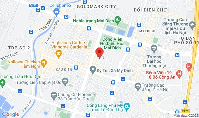 Lô TT01-02, KĐT HD MON Mỹ Đình, Q. Nam Từ Liêm (ngõ 4 Hàm Nghi, đối diện KTX sinh viên Mỹ Đình)