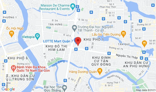 Lotte Mart Nam Sài Gòn, Tầng 3F, Số 469 Nguyễn Hữu Thọ, P. Tân Hưng, Q. 7