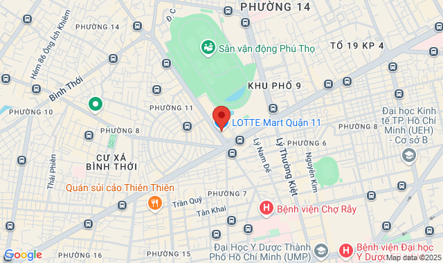 Lotte Quận 11 - Tầng 1 - 968 Đường 3 Tháng 2, P. 15, Q. 11