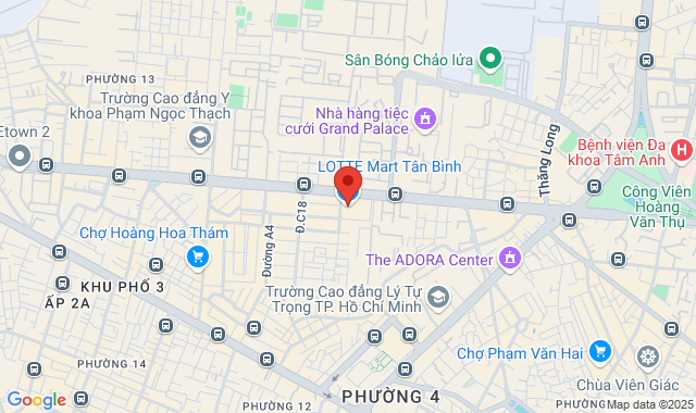 Lotte Tân Bình - Tầng 2 - 20 Đường Cộng Hòa, Phường 12, Tân Bình, TP. Hồ Chí Minh