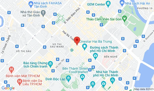 Master Building, Tầng thượng F8, Số 41-43 Trần Cao Vân, P. 6, Q. 3