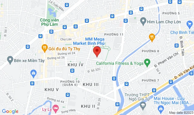 MM Mega Market Bình Phú, đường Bình Phú, P. 11, Q. 6                                         