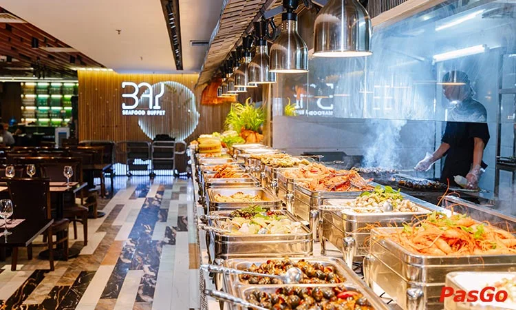 Nhà hàng Bay Seafood Buffet Cát Linh Chuyên Buffet Hải Sản tự chọn 3