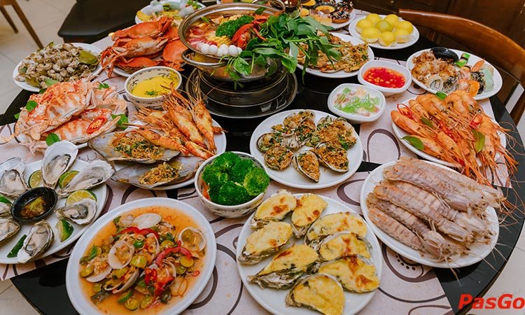 Nhà hàng Bay Seafood Buffet Cát Linh Chuyên Buffet Hải Sản tự chọn 5