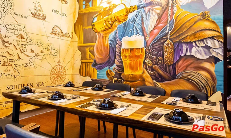 Nhà hàng Bia Sành Điệu Times Garden Hạ Long chuyên món Việt và bia thủ công 12