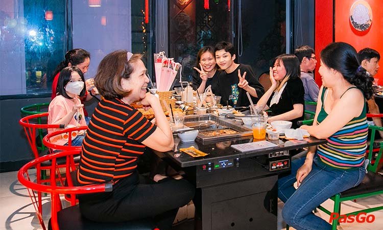 nhà hàng buffet lẩu nướng macao sik dak fook tầng 3 trần hưng đạo b 11