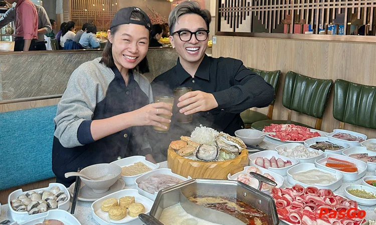 Nhà hàng Dao Hua Taiwanese Hotpot ParadiseTrung Kính Buffet Lẩu Băng Chuyền Đài Loan 11