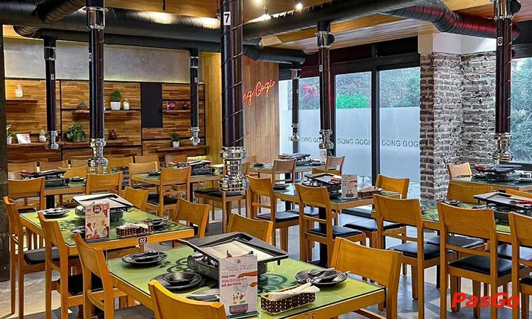 Nhà hàng Dong Gogi Gobchang Hàm Nghi chuyên Lòng nướng Hàn Quốc 8