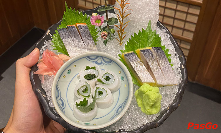 Nhà hàng Ganeya Trần Quốc Toản món ăn Nhật truyền thống 1